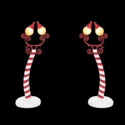 Department 56 The Nightmare Before Christmas Village Christmas Town Street Lights 6007743