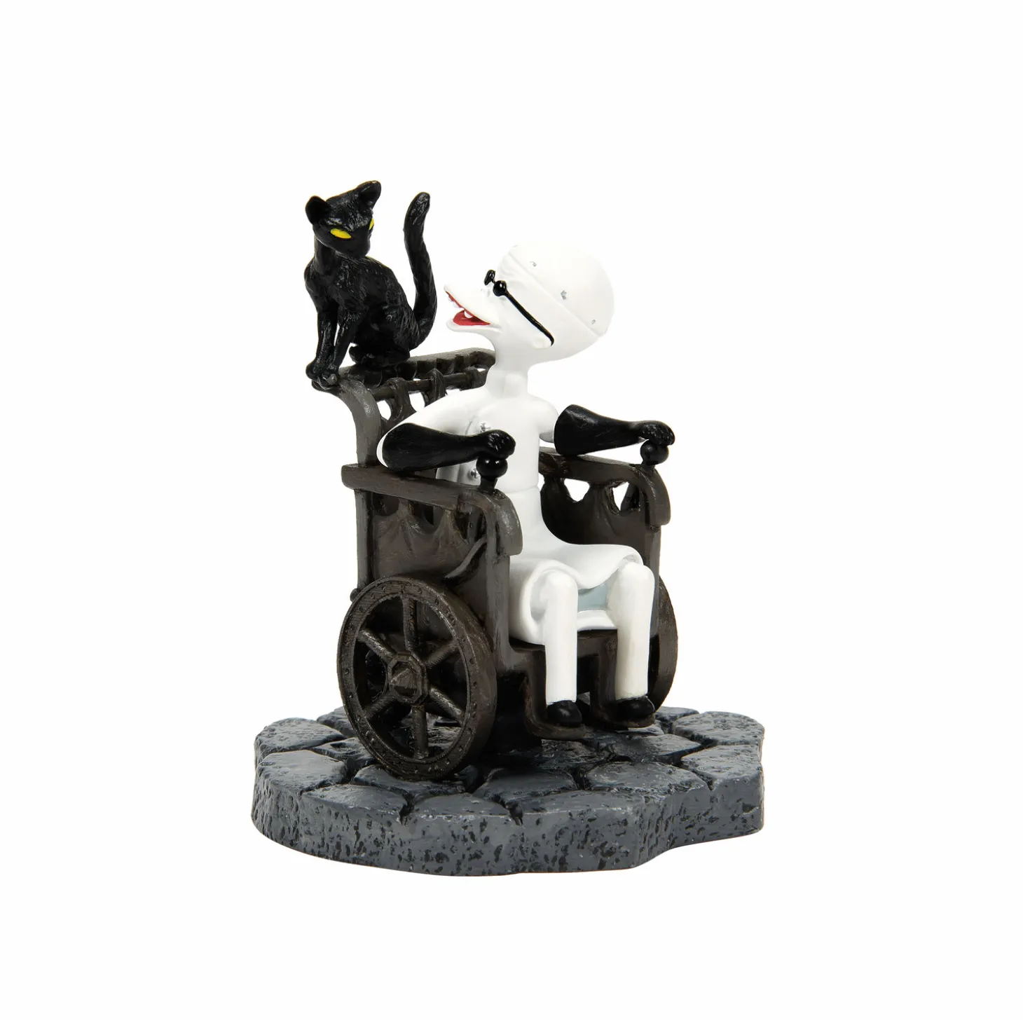Department 56 The Nightmare Before Christmas New For 2024 Cat House And Dr. Finkelstein Set