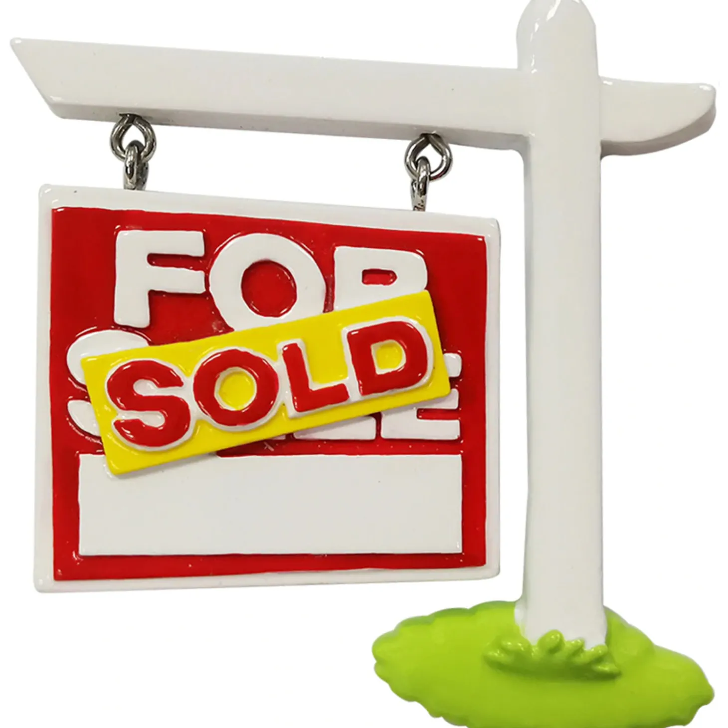For Sale/Sold Realtor Sign Personalized Christmas Ornament OR2301