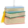 Hallmark 2.25" Stack Of Books Christmas Ornament 1HGO2383