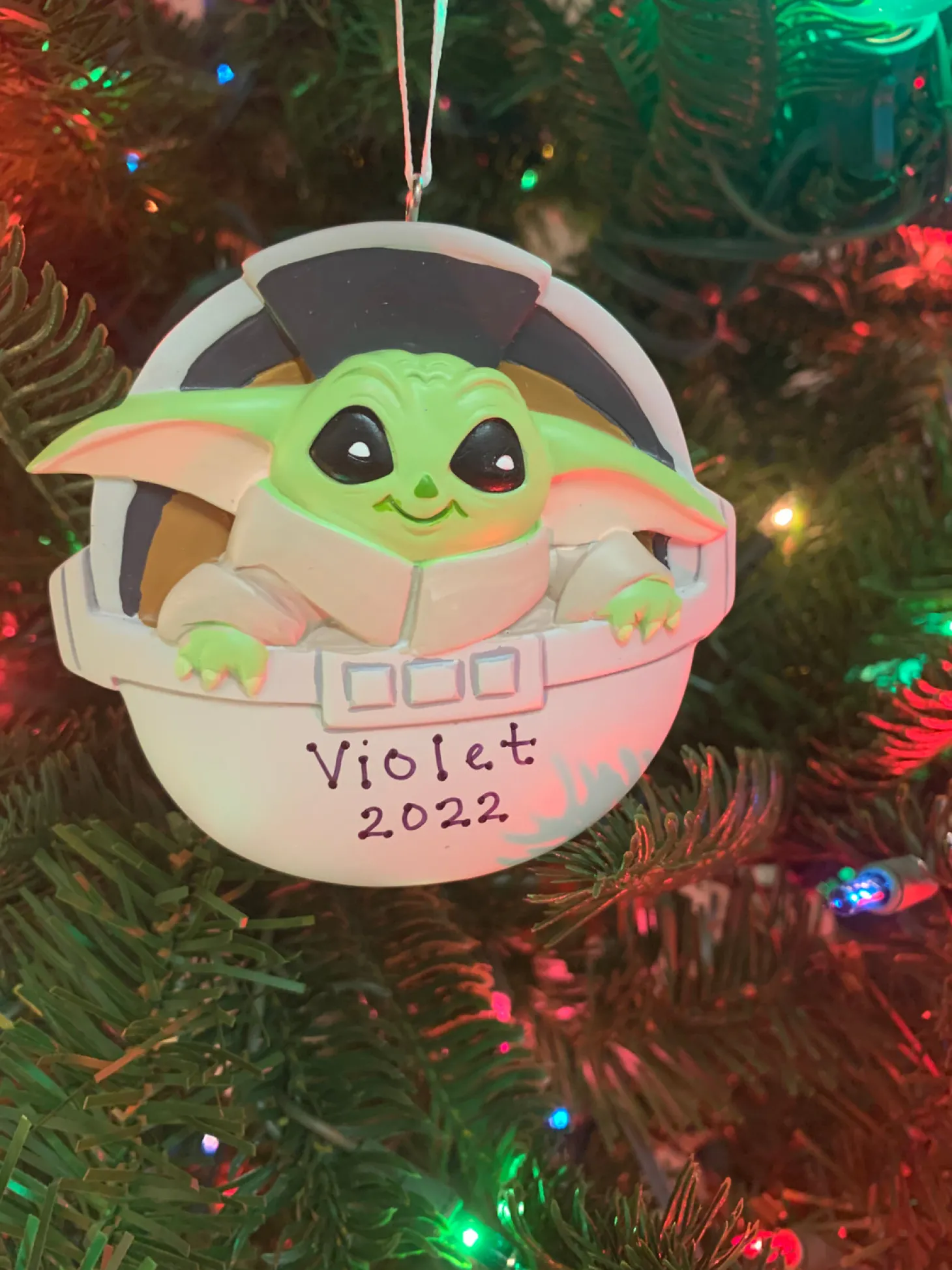 Hallmark Star Wars™ Grogu™ Personalized Christmas Ornament 3HCM0990