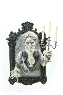 Katherine's Collection 34" Gone Batty Atticus Apparition With Candelabra Halloween Wall Decoration 28-228492