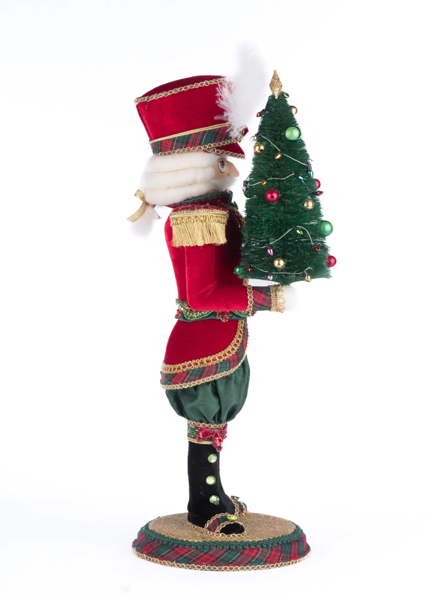 Katherine's Collection 18.5" Admiral Terrance Tartan Christmas Figure 28-428568