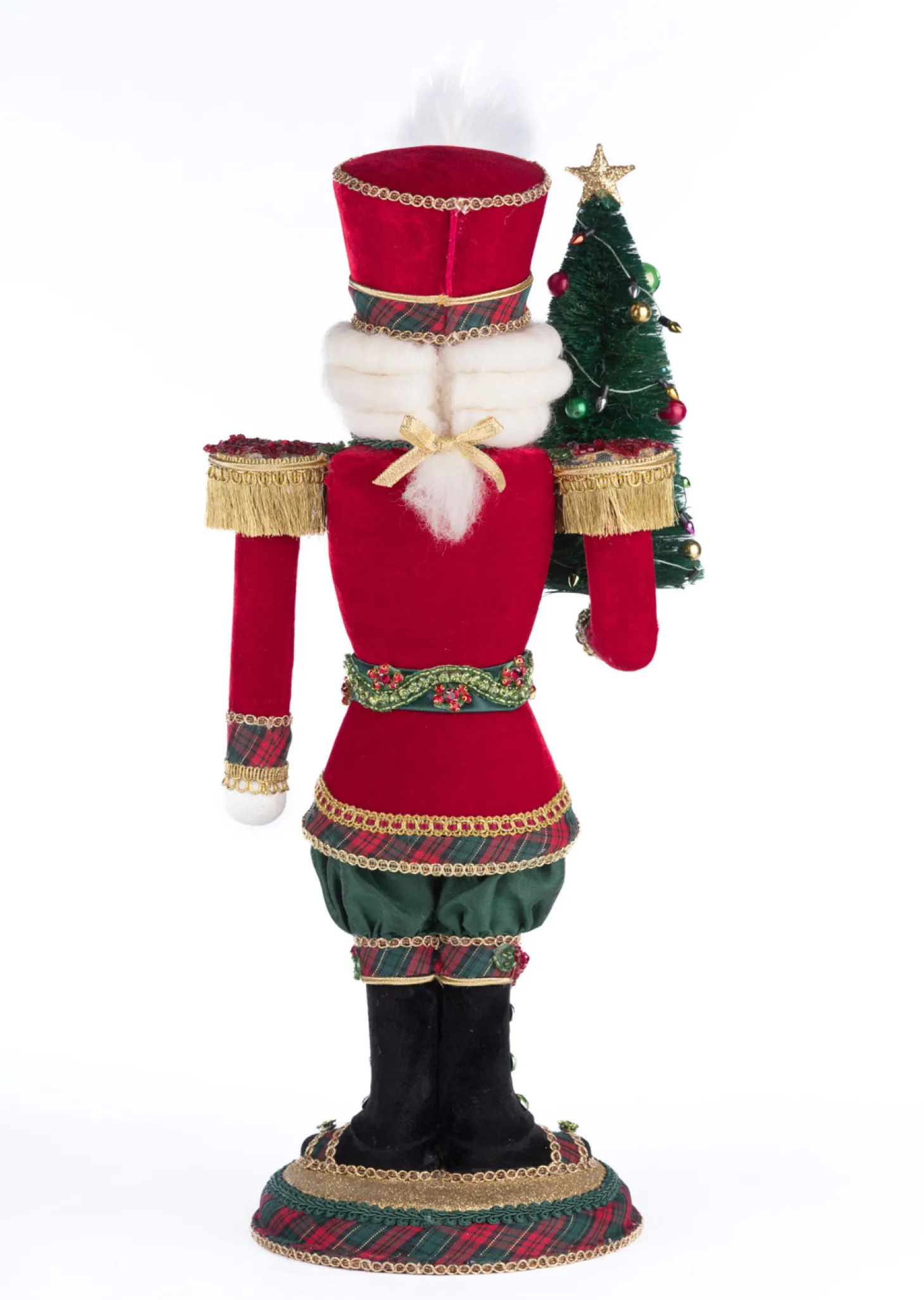 Katherine's Collection 18.5" Admiral Terrance Tartan Christmas Figure 28-428568