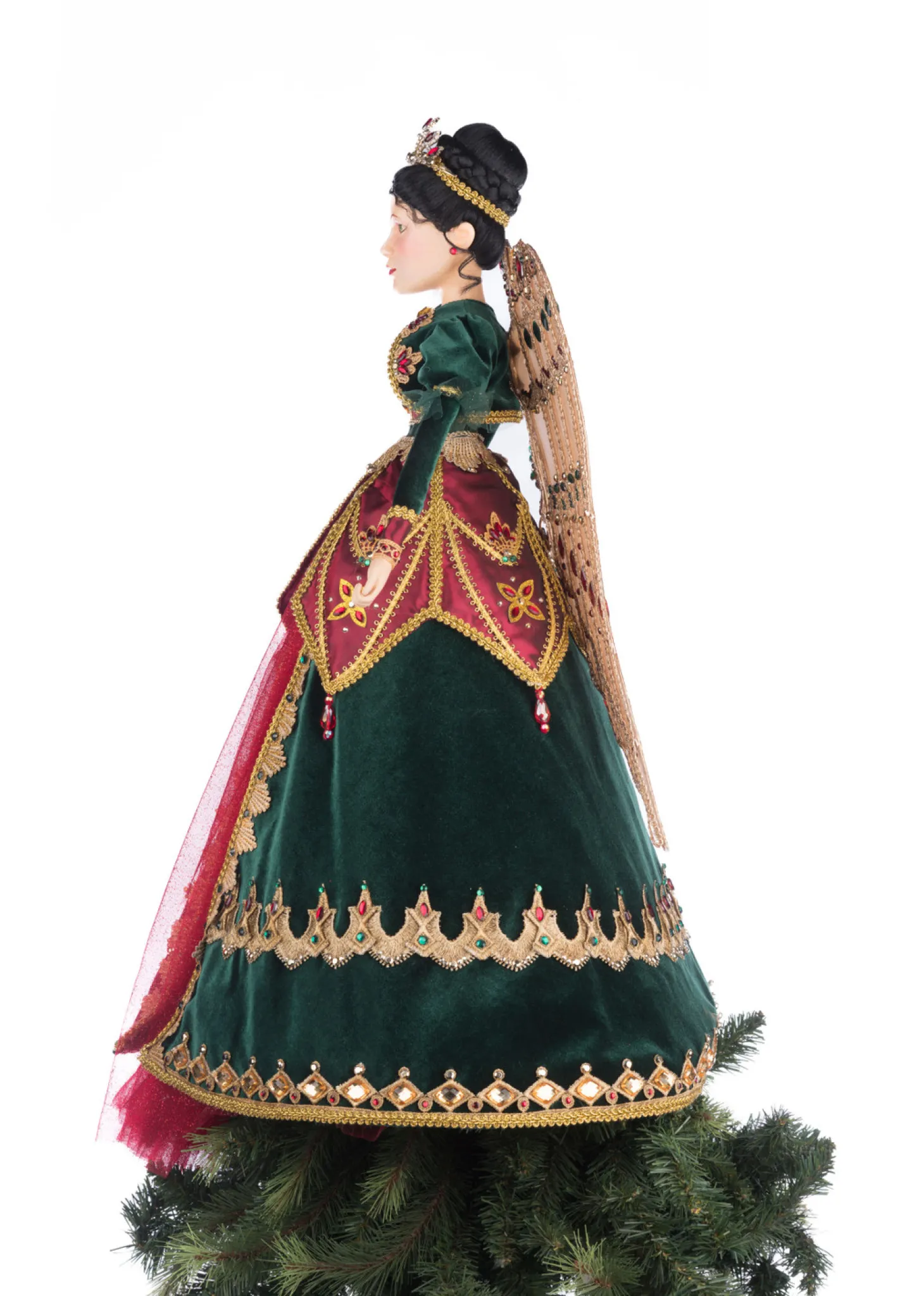 Katherine's Collection 29" Belle Noelle Angel Christmas Tree Topper 28-428239