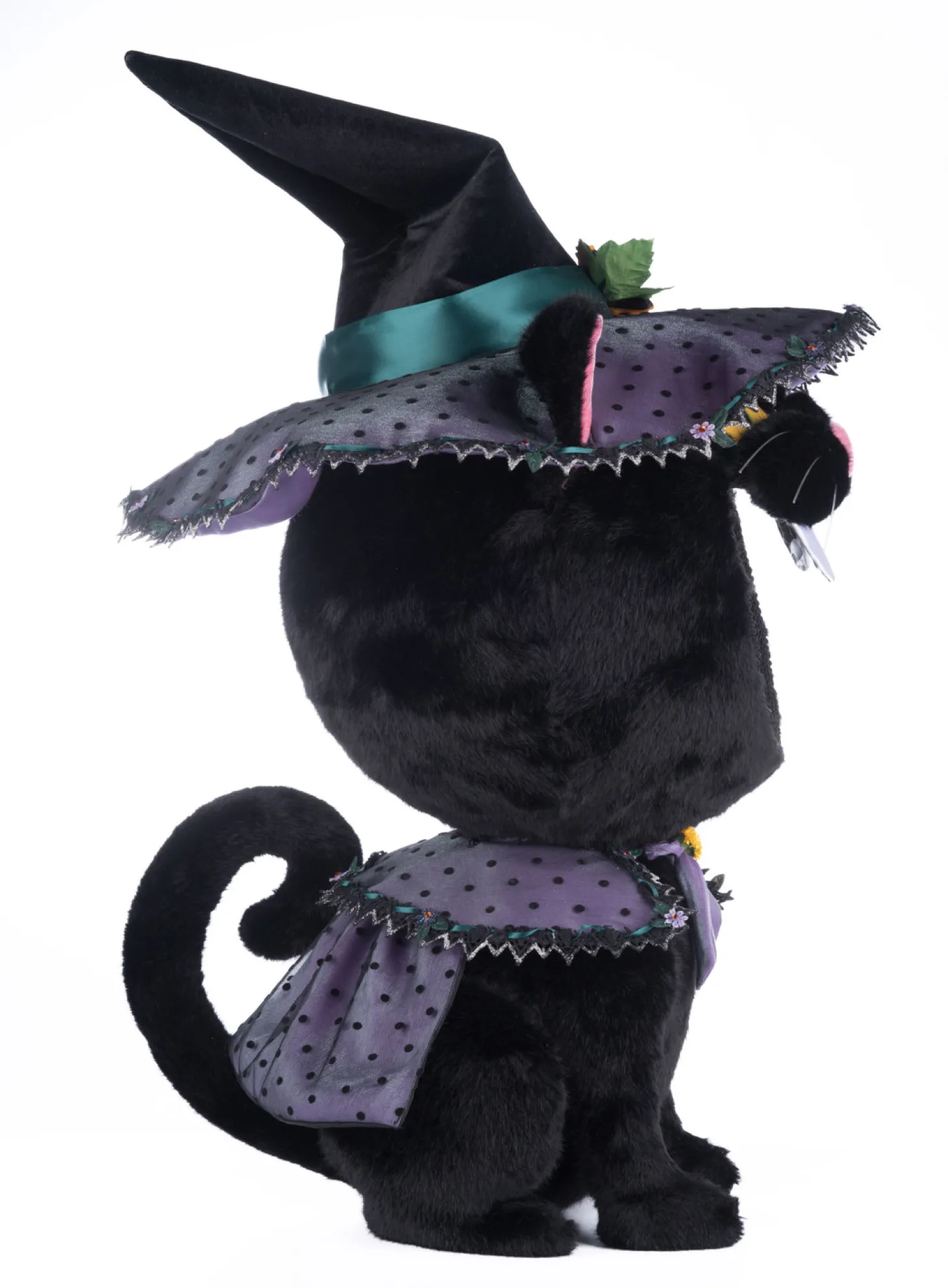 Katherine's Collection 32" Black Cat Candy Container Halloween Decor 28-428189