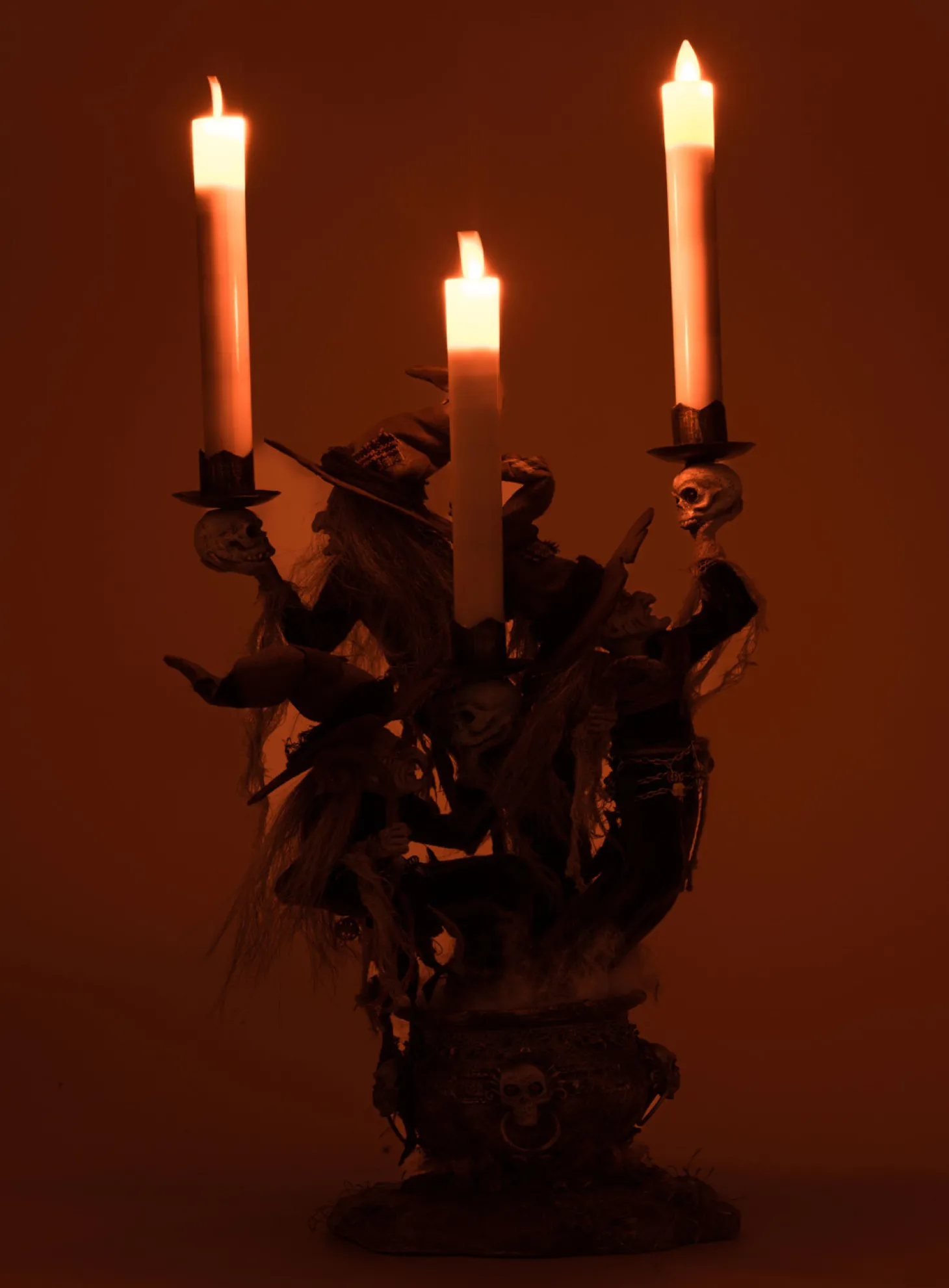 Katherine's Collection 17.5" Broomstick Acres Witches Candle Holder Halloween Decoration 28-428562