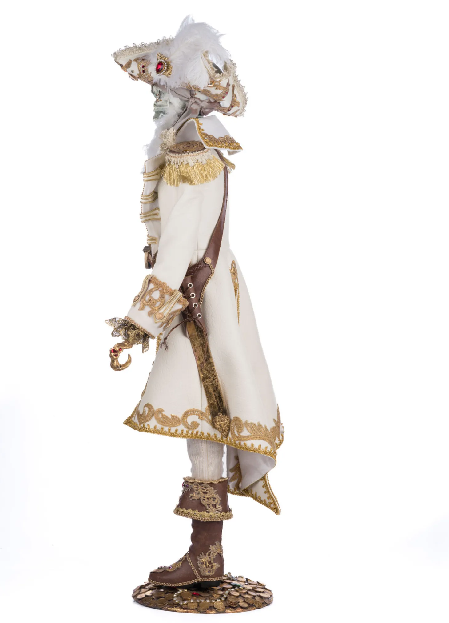 Katherine's Collection 38" Captain Skully Swashbuckler Pirate Halloween Doll 28-428206