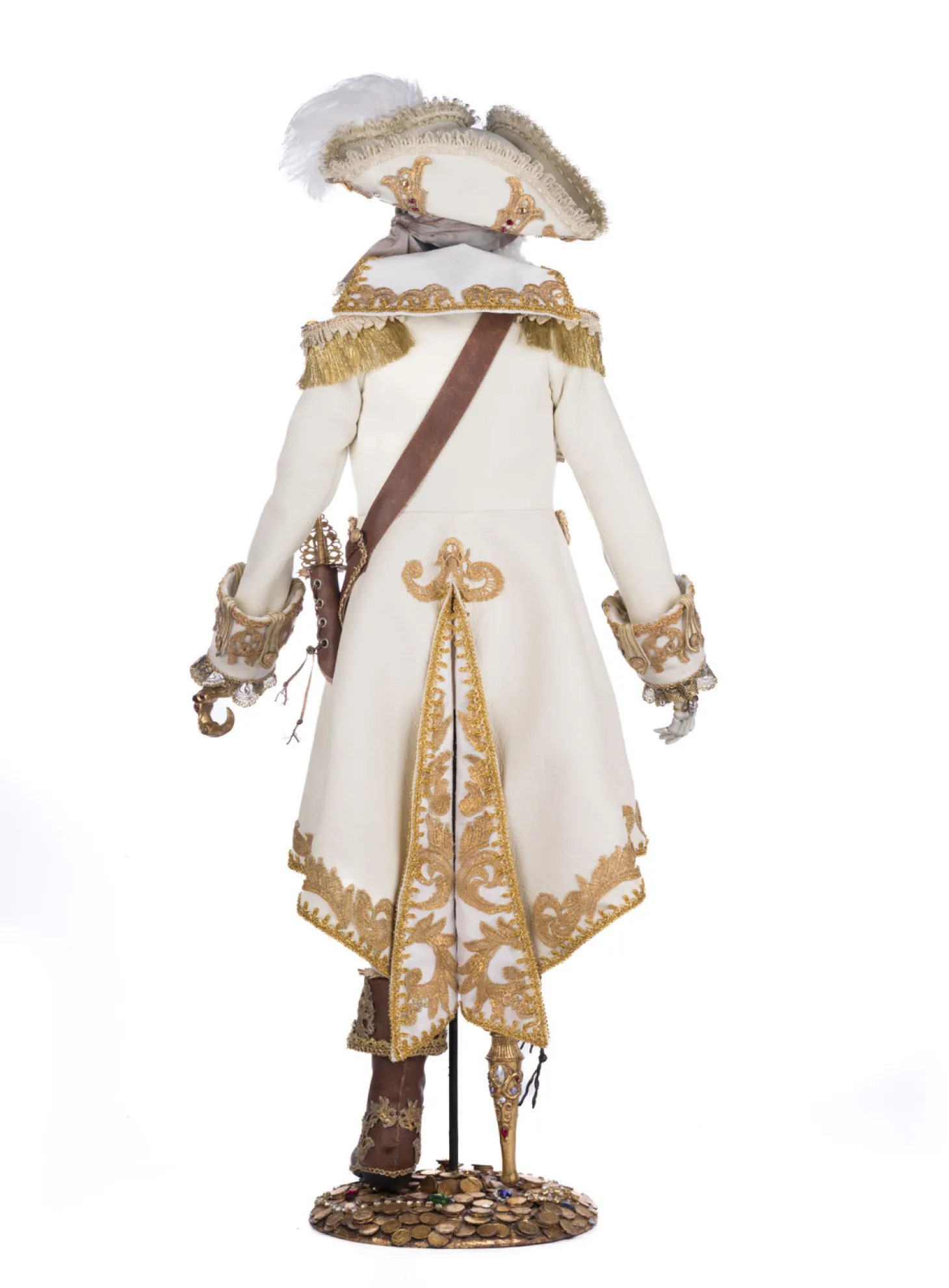 Katherine's Collection 38" Captain Skully Swashbuckler Pirate Halloween Doll 28-428206
