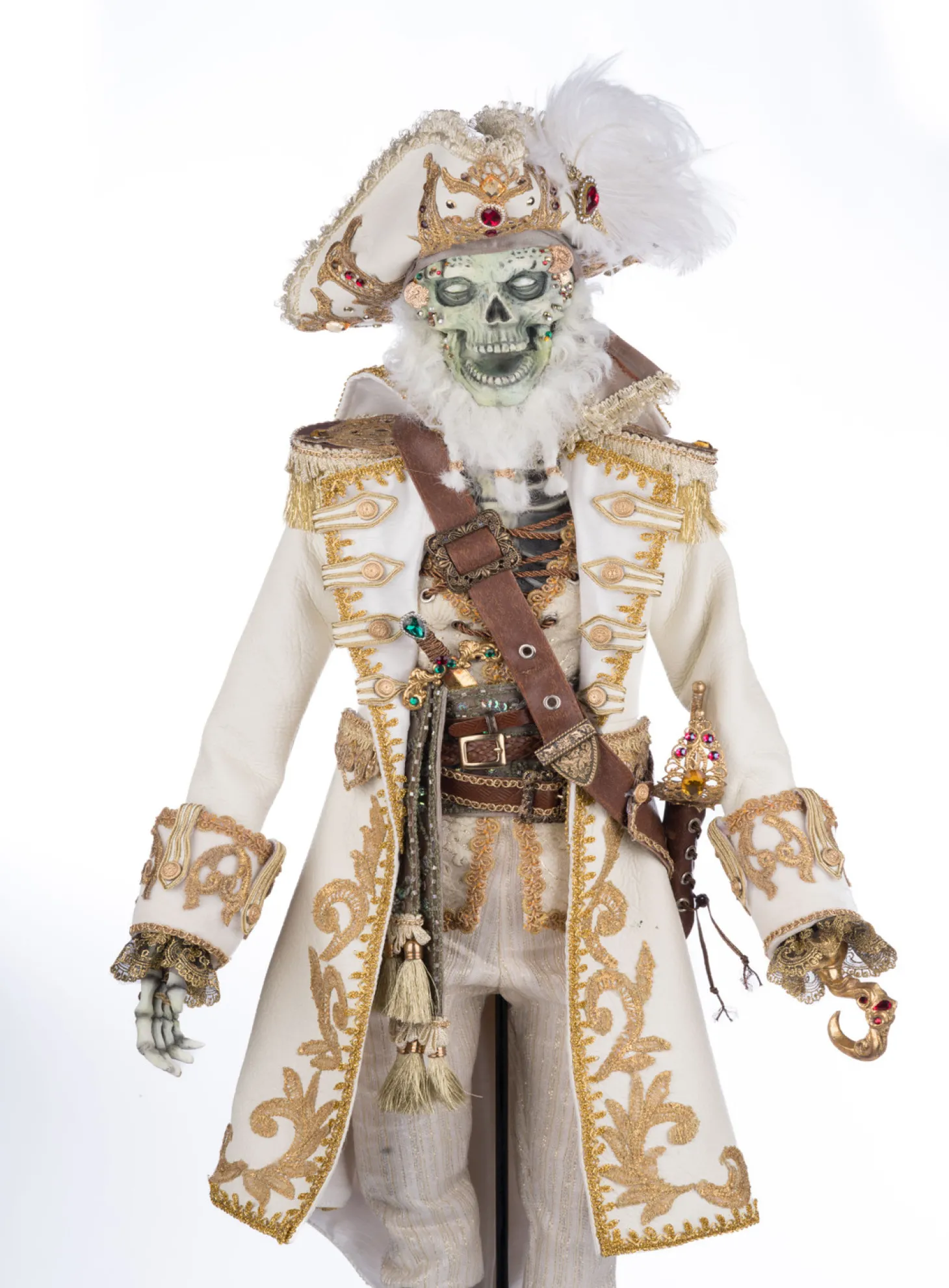 Katherine's Collection 38" Captain Skully Swashbuckler Pirate Halloween Doll 28-428206