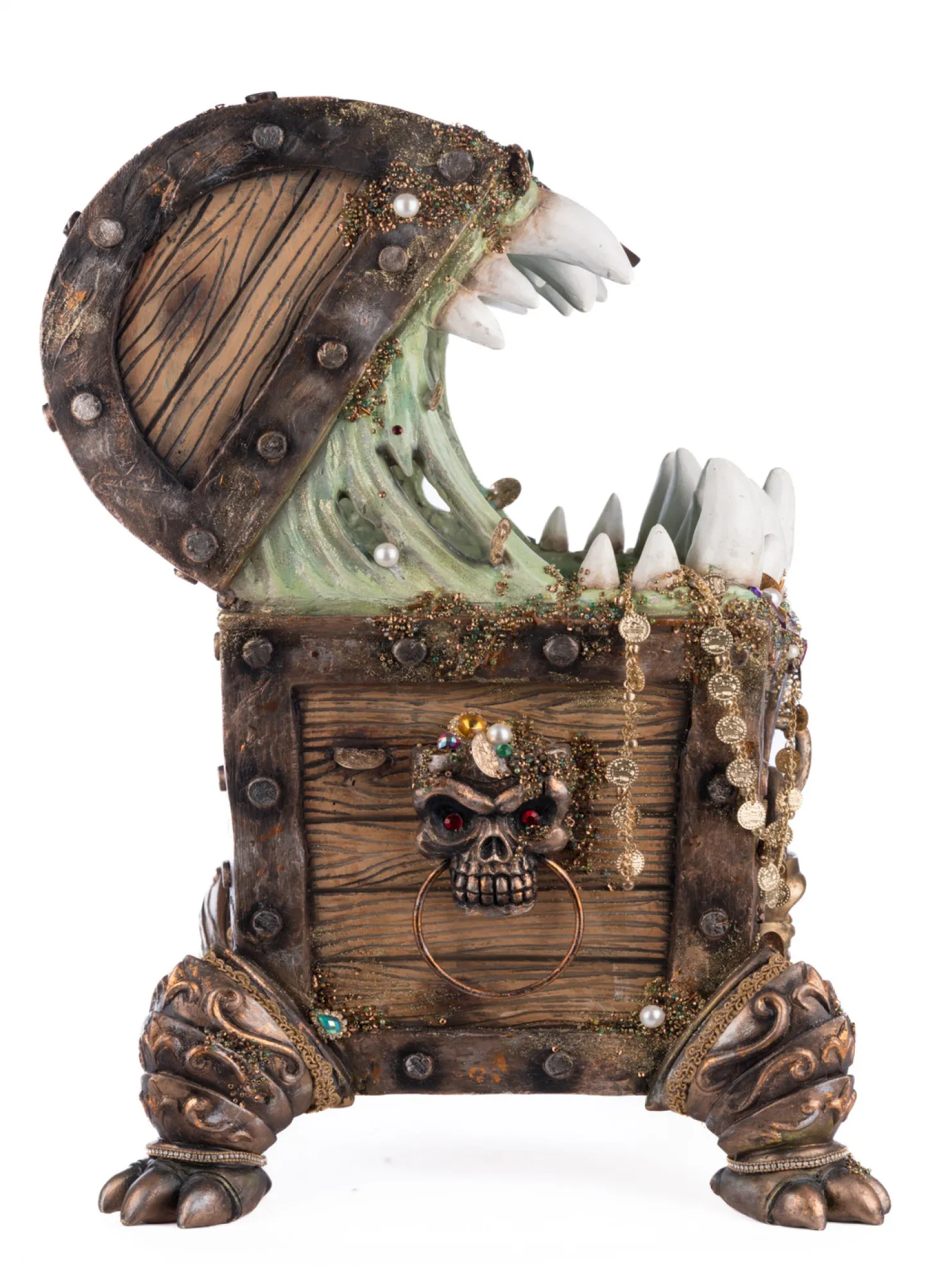 Katherine's Collection 23" Chester The Treasure Chest Candy Container Halloween Decoration 28-428212