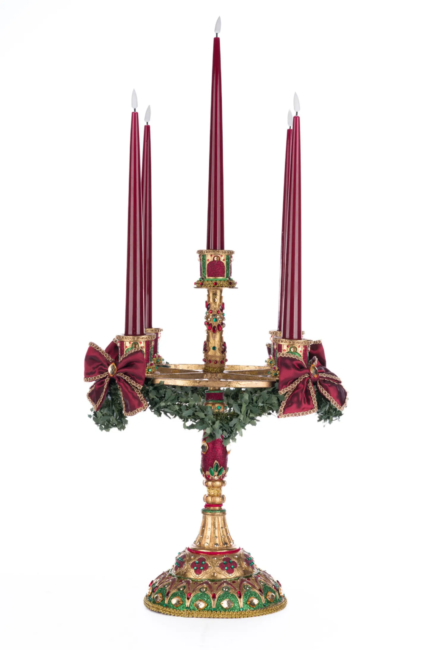 Katherine's Collection 31" Christmas Castle Candelabra 28-428252