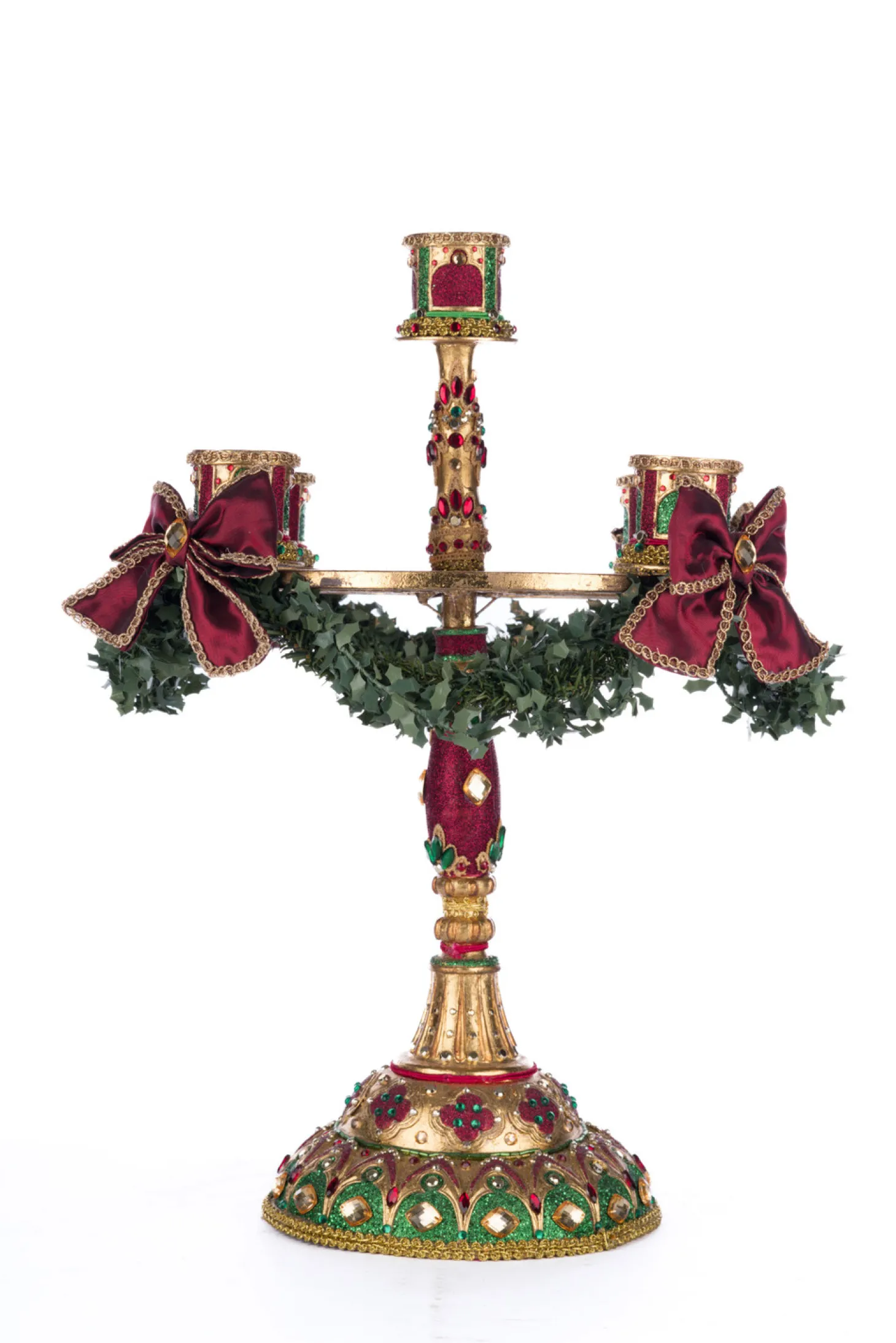 Katherine's Collection 31" Christmas Castle Candelabra 28-428252