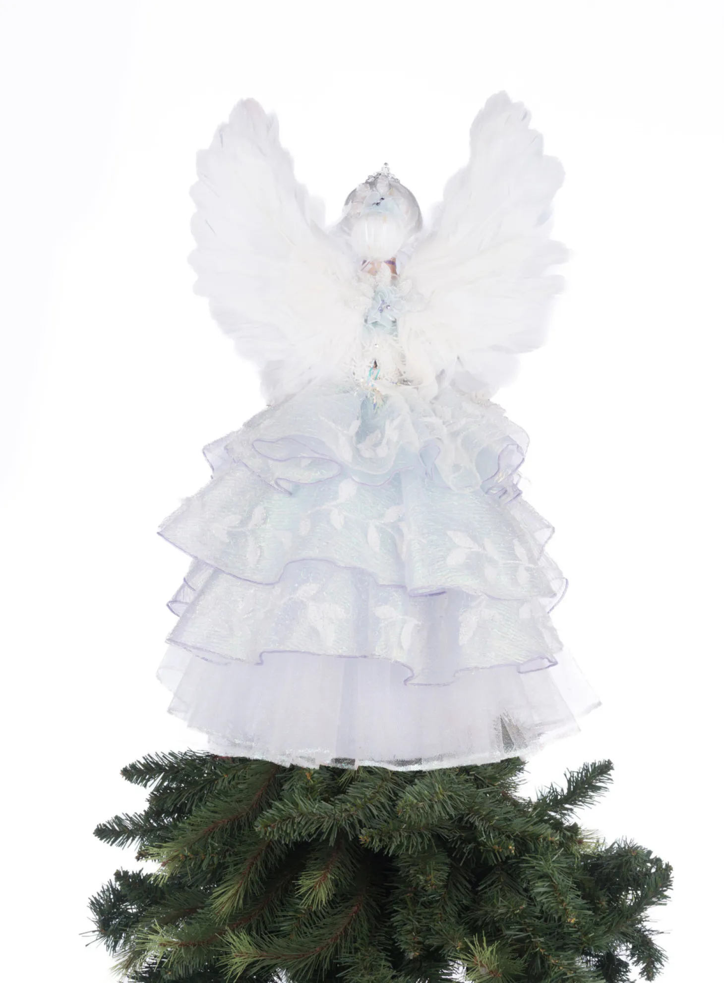 Katherine's Collection 21" Crystalline Angel Christmas Tree Topper 28-428290
