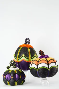 Katherine's Collection 15" Disturbing Delights Halloween Pumpkins Set Of 3 28-228438