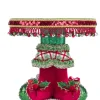 Katherine's Collection 10.75" Elf Boots Cake Plate Christmas Decoration 28-428347