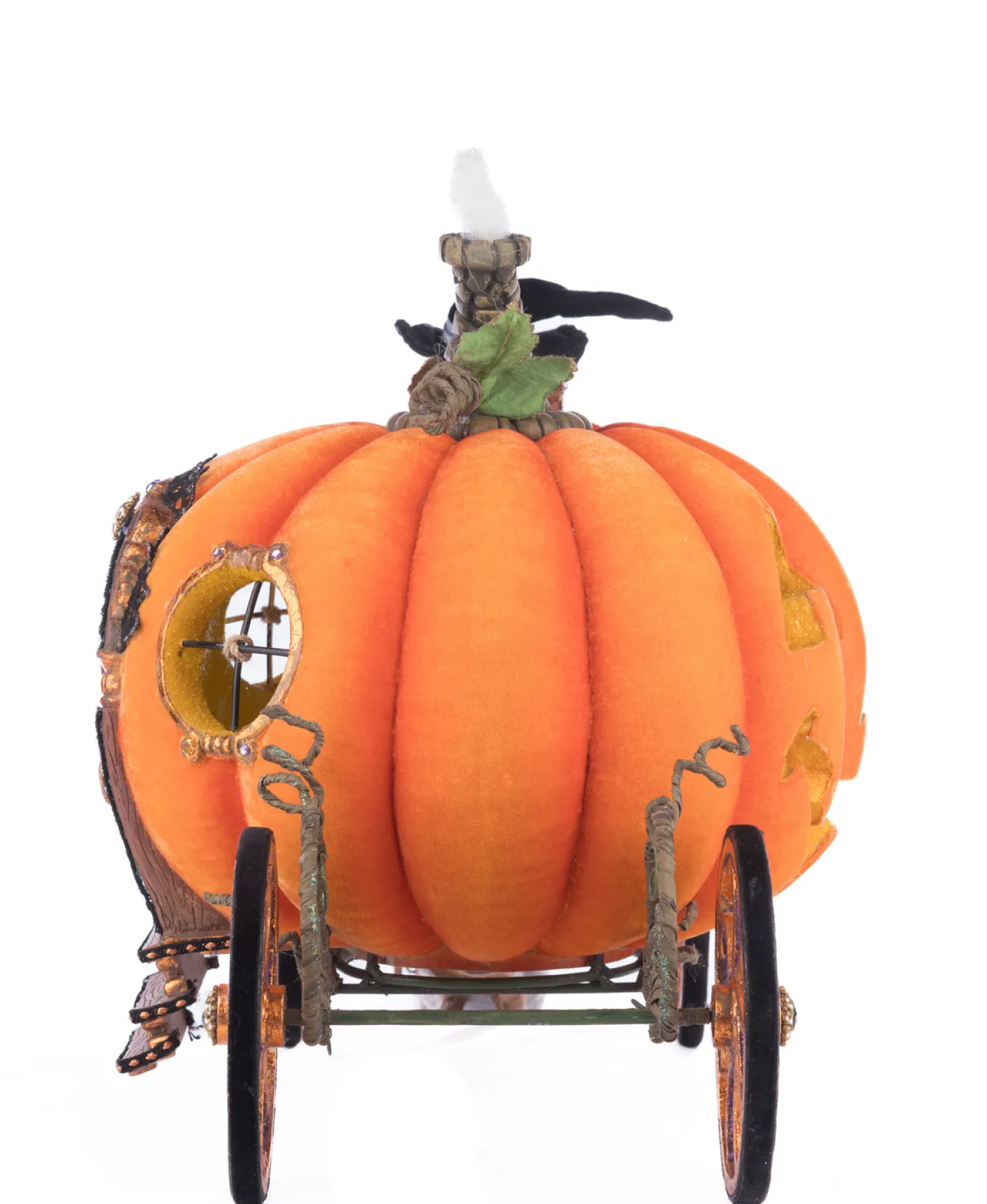 Katherine's Collection 27" Enchanted Pumpkin Carriage Halloween Home Decoration 28-428188