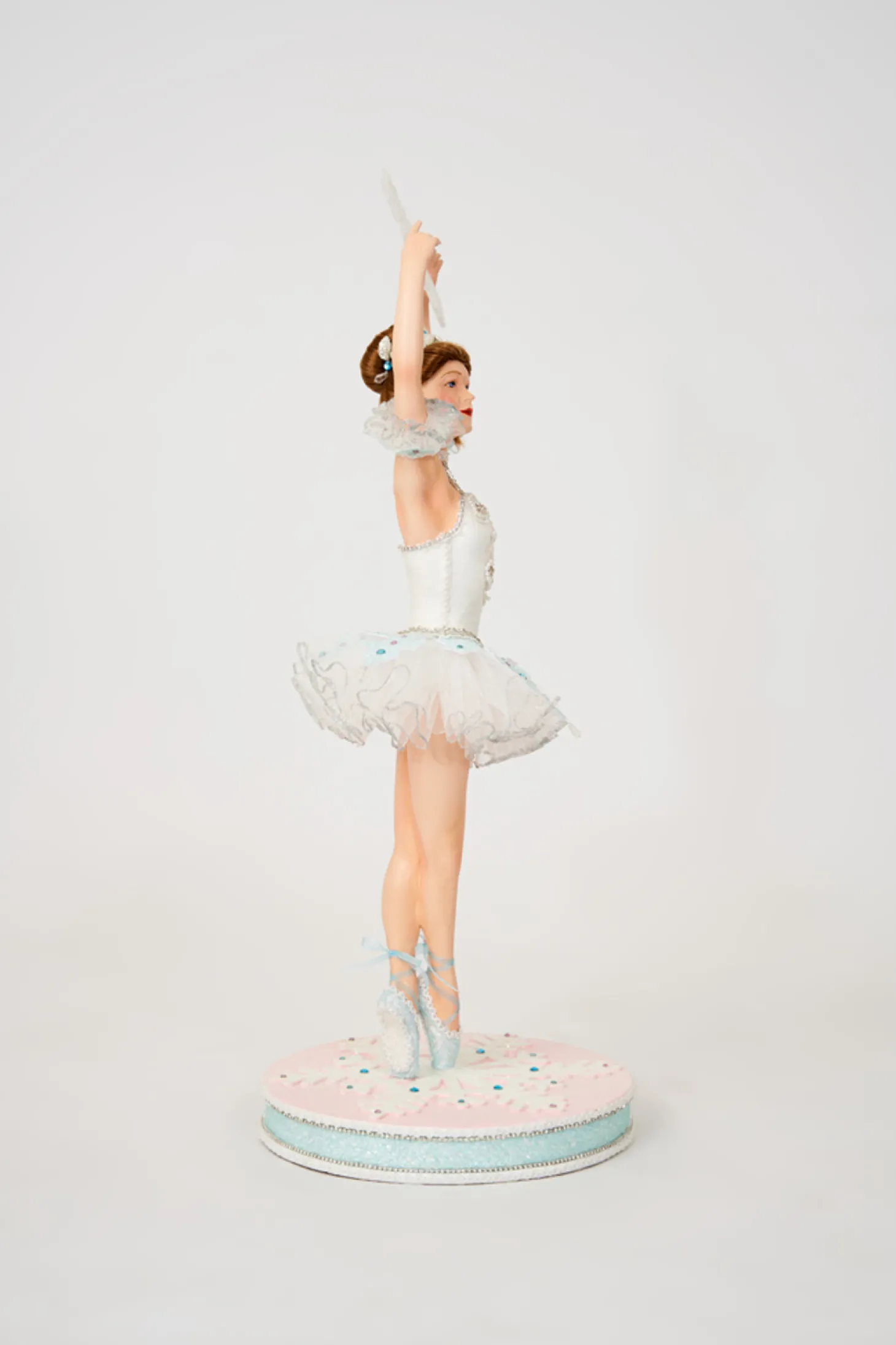 Katherine's Collection 24" Frost And Tenderness Frost Blue Christmas Ballerina Figure 28-228667