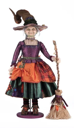 Katherine's Collection 40" Gertrude Grimoir Witch Doll Halloween Decoration 28-428159