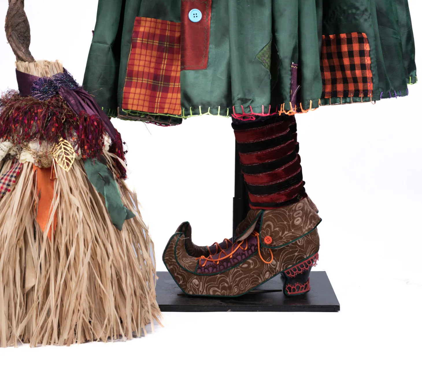 Katherine's Collection 50.5" Gertrude Grimoir Life Size Witch Doll Halloween Decoration 28-428160