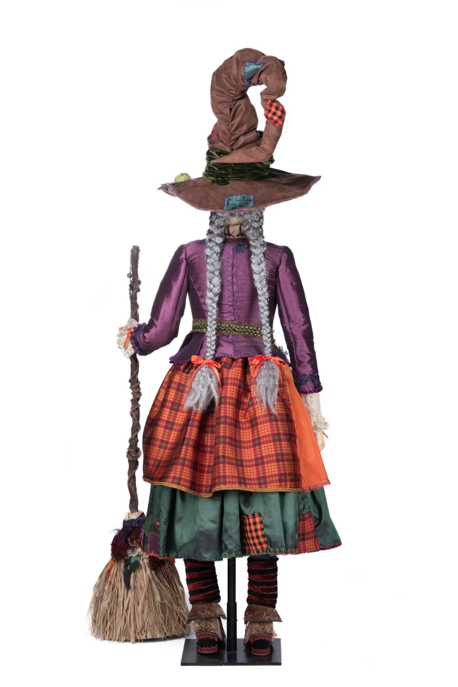 Katherine's Collection 50.5" Gertrude Grimoir Life Size Witch Doll Halloween Decoration 28-428160