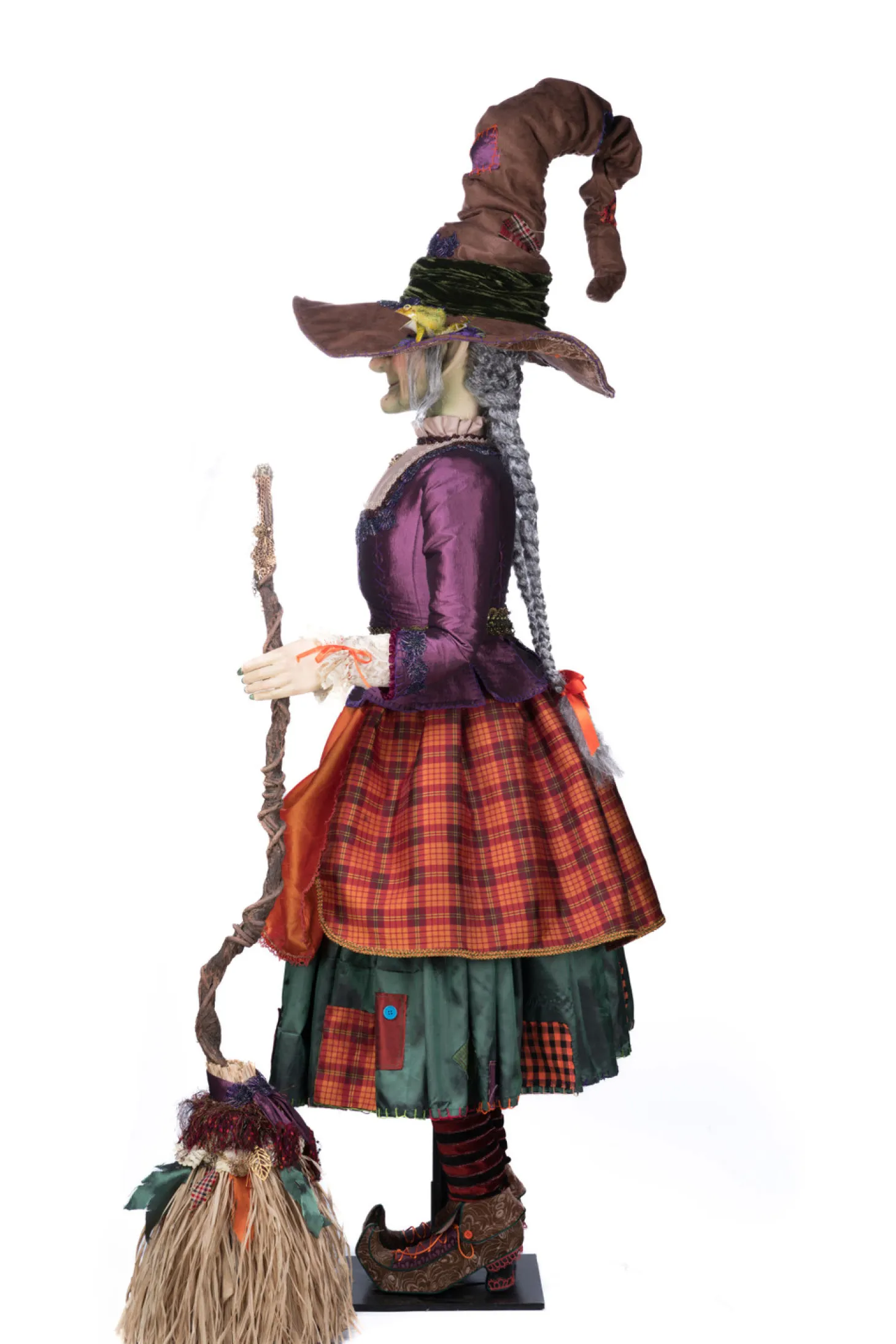 Katherine's Collection 50.5" Gertrude Grimoir Life Size Witch Doll Halloween Decoration 28-428160