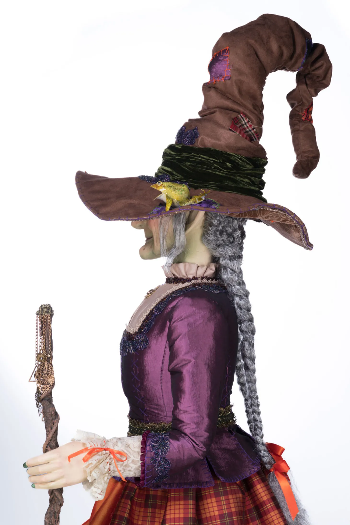 Katherine's Collection 50.5" Gertrude Grimoir Life Size Witch Doll Halloween Decoration 28-428160