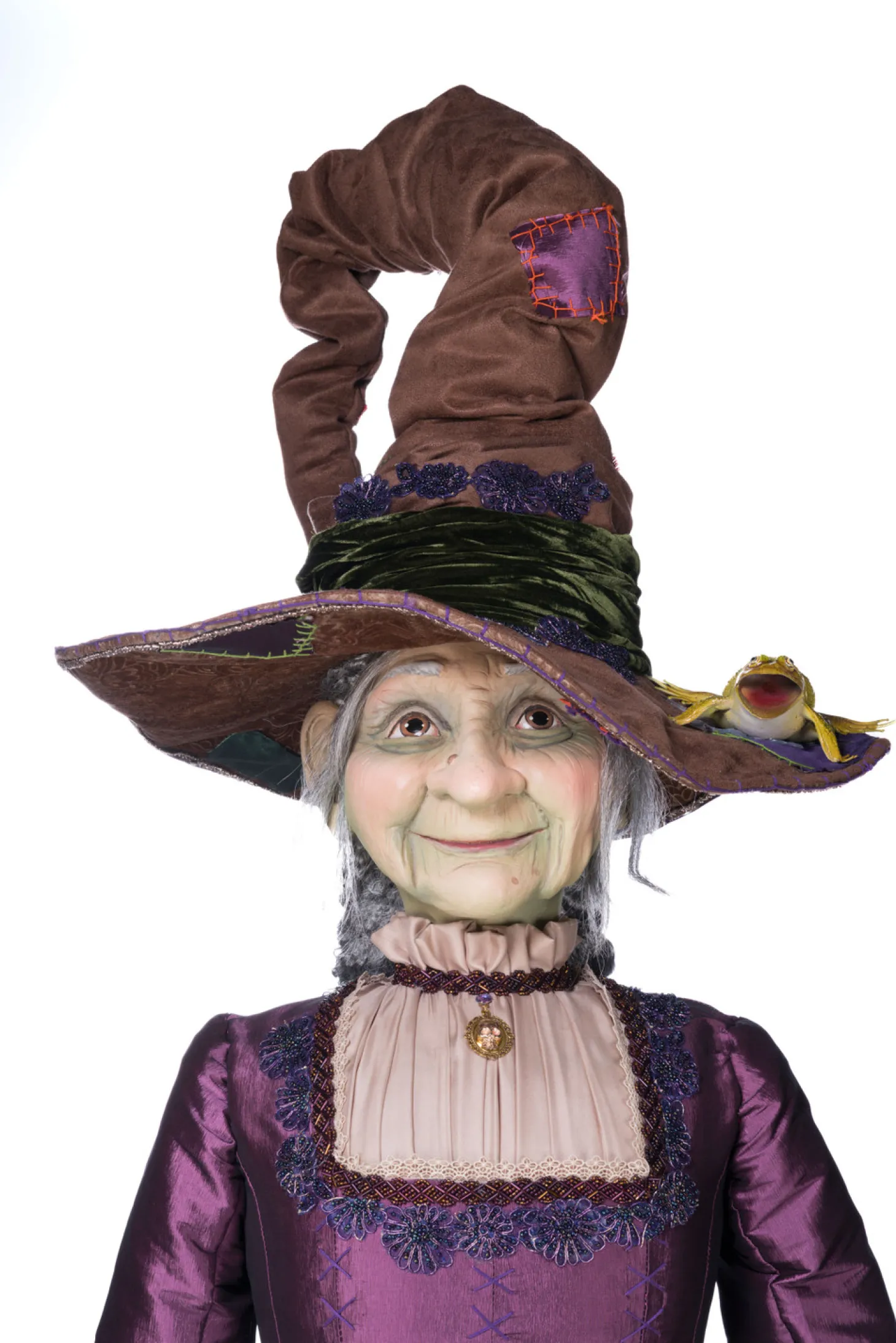 Katherine's Collection 50.5" Gertrude Grimoir Life Size Witch Doll Halloween Decoration 28-428160