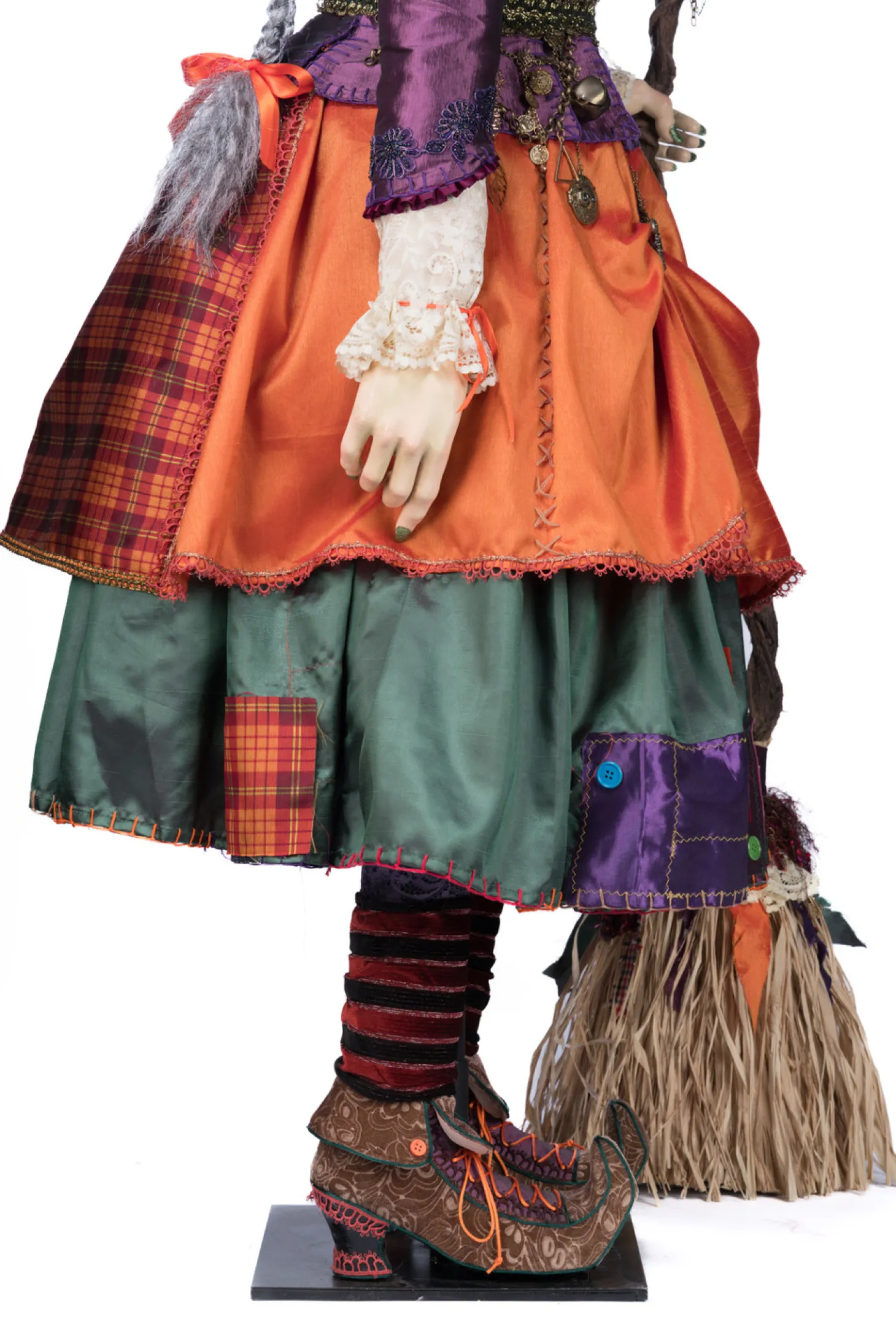 Katherine's Collection 50.5" Gertrude Grimoir Life Size Witch Doll Halloween Decoration 28-428160