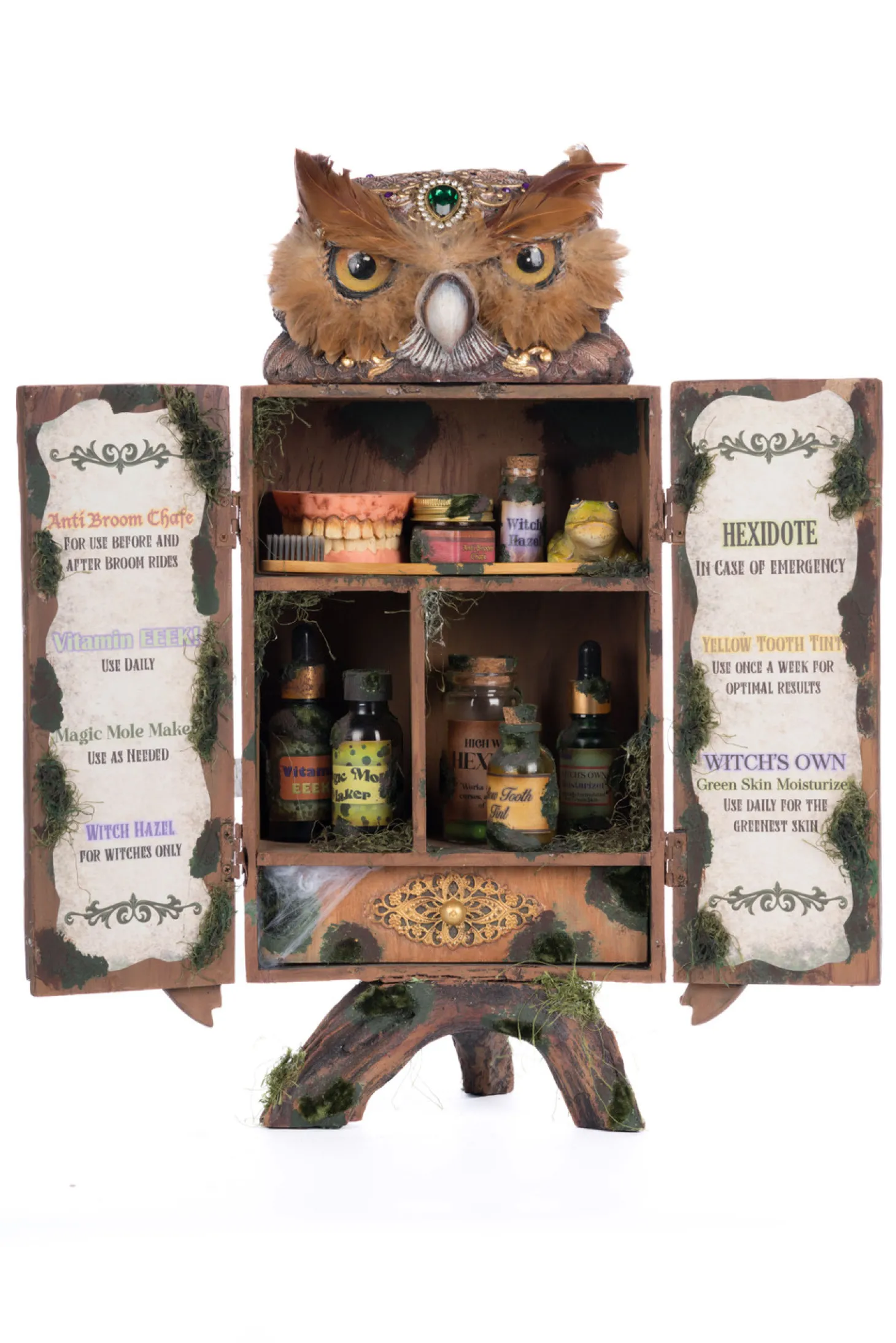 Katherine's Collection 18" Gertrude’s Medicine Cabinet Halloween Decoration 28-428180