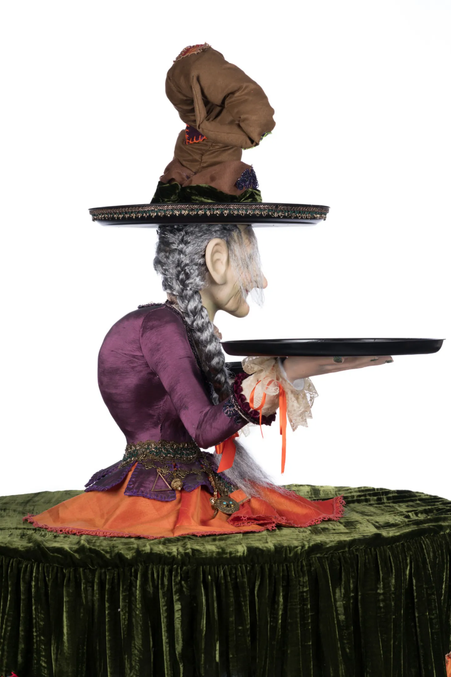 Katherine's Collection 40" Gertrude Grimoir Witch Cupcake Server Halloween Decoration 28-428403