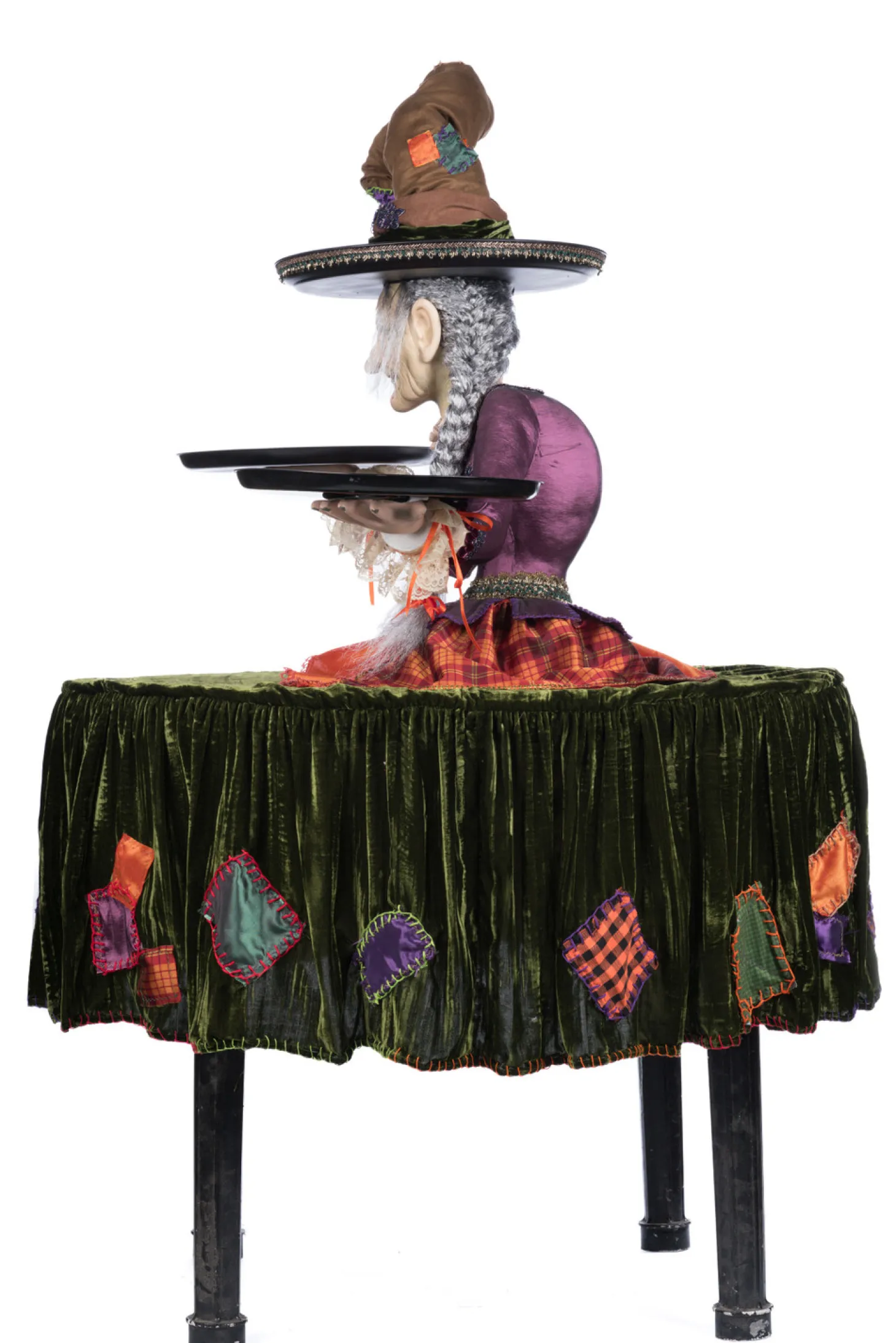 Katherine's Collection 40" Gertrude Grimoir Witch Cupcake Server Halloween Decoration 28-428403