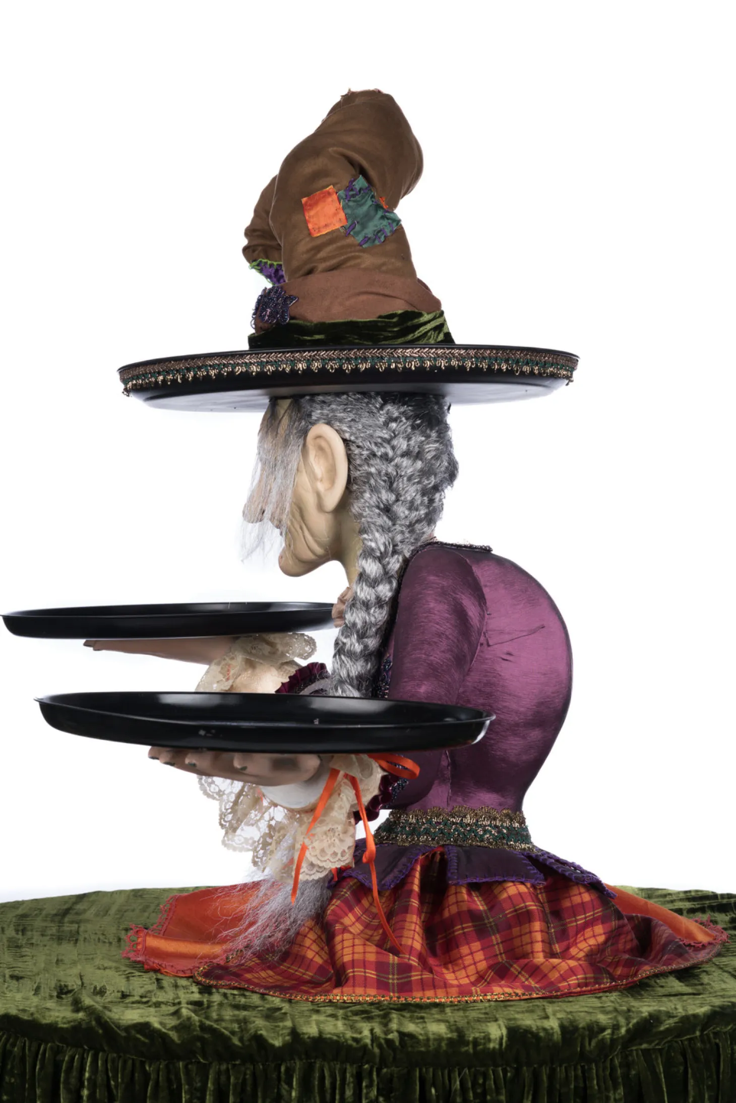 Katherine's Collection 40" Gertrude Grimoir Witch Cupcake Server Halloween Decoration 28-428403