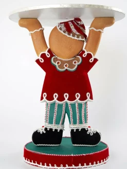 Katherine's Collection 20.5" Gingerbread Forrest Gingerbread Man Platter 28-128130