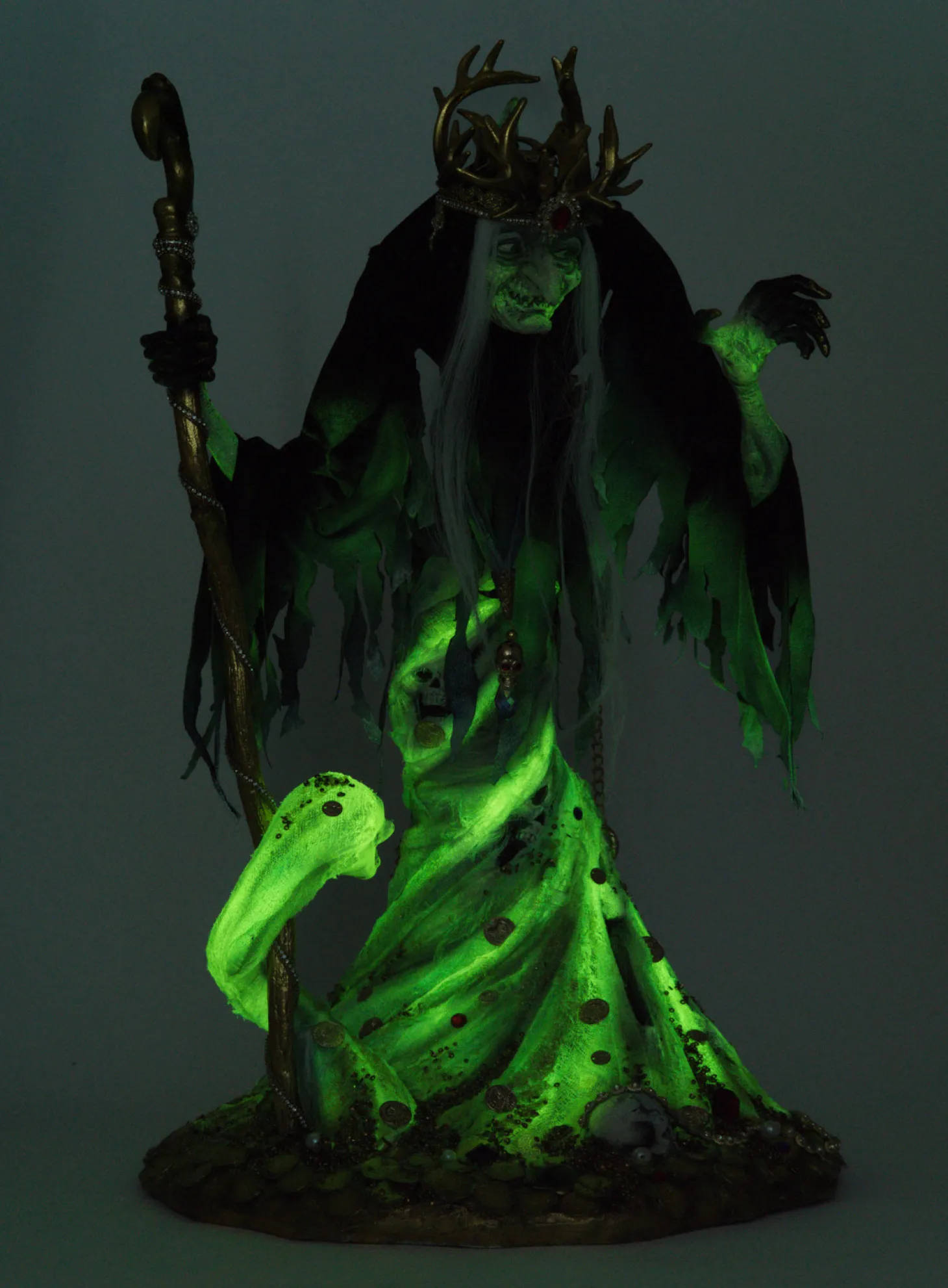 Katherine's Collection 24.5" Gilda The Treasure Temptress Witch Halloween Decoration 28-428209