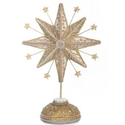 Katherine's Collection 12.75" Golden Celestial Star Tabletop Decoration 28-328019