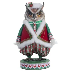 Katherine's Collection 17" Hoobert The Owl Christmas Figure 28-328050