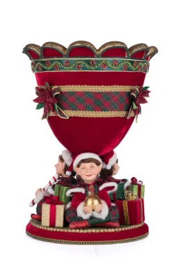 Katherine's Collection 18" Holiday Magic Elf Urn Christmas Decoration 28-428321