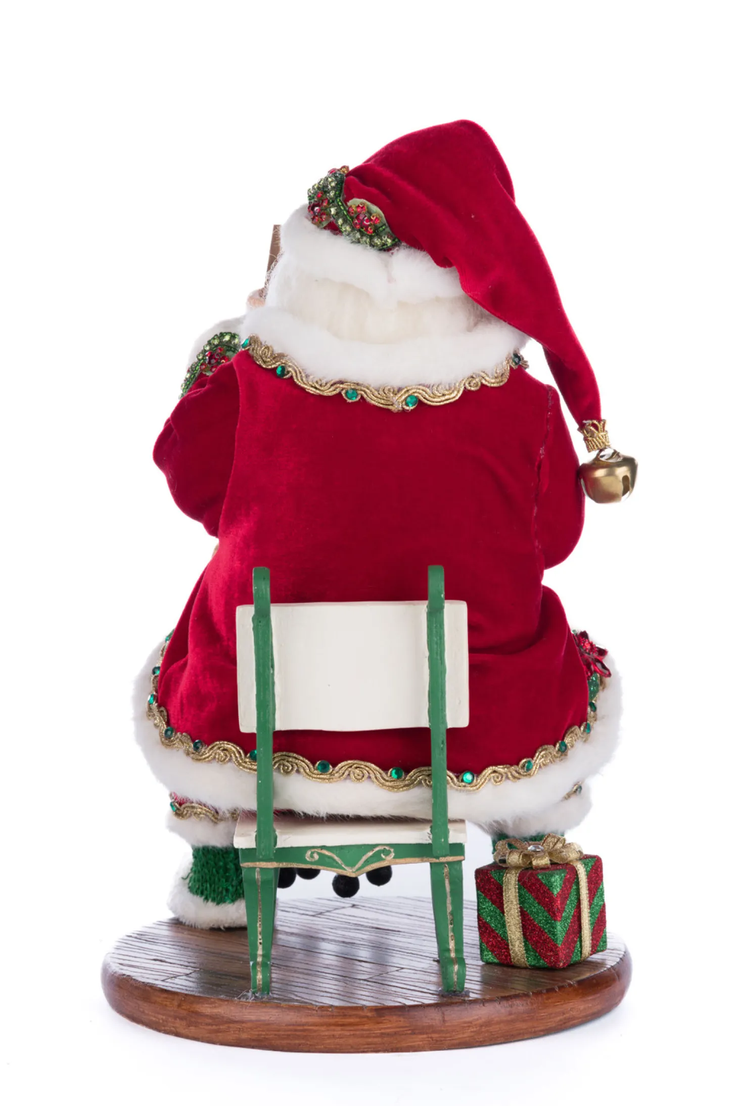 Katherine's Collection 14" Holiday Magic Santa With Marionette Christmas Decoration 28-428334