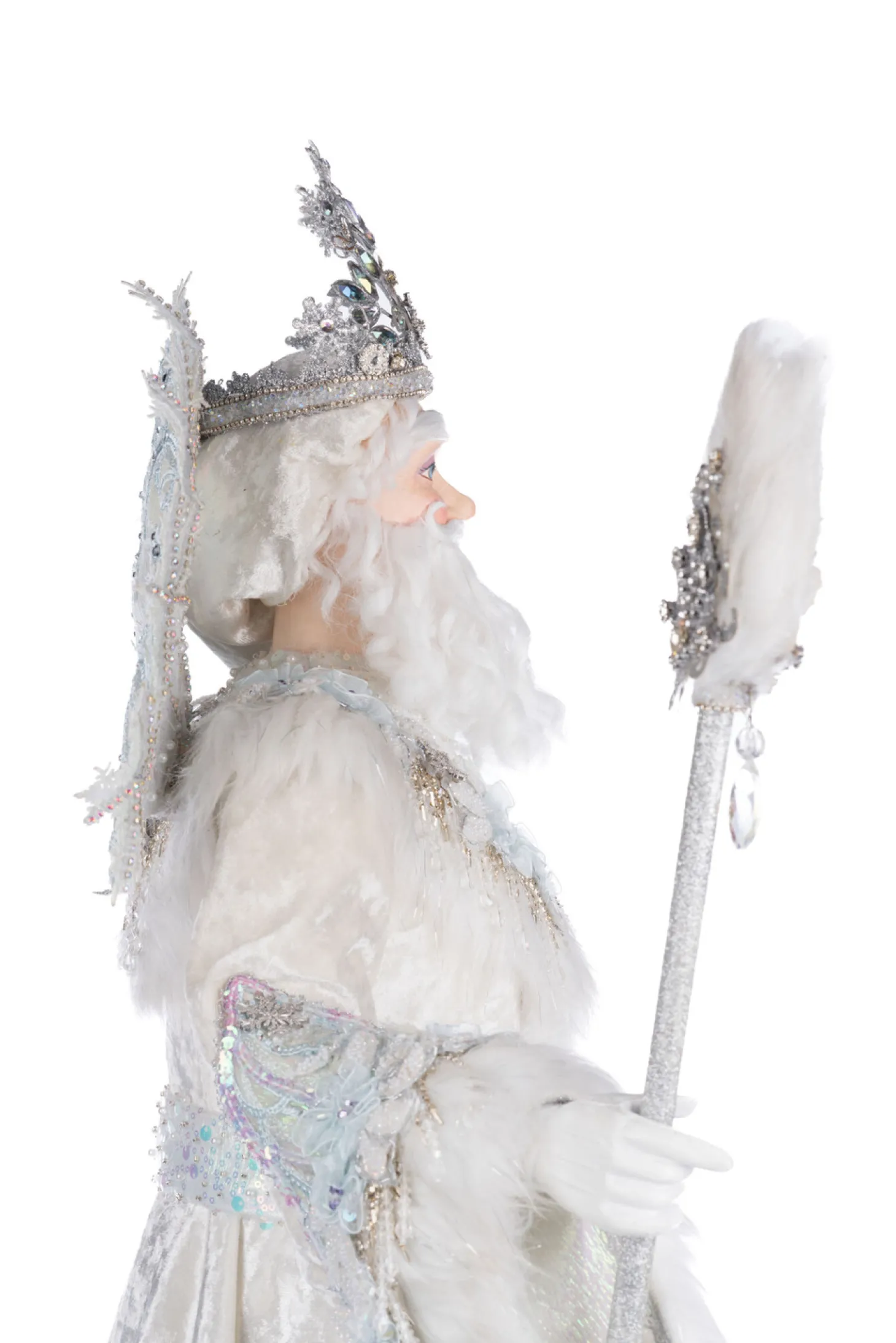 Katherine's Collection 34.5" King Winterfield Of Crystal Kingdom Christmas Home Decor 28-428286