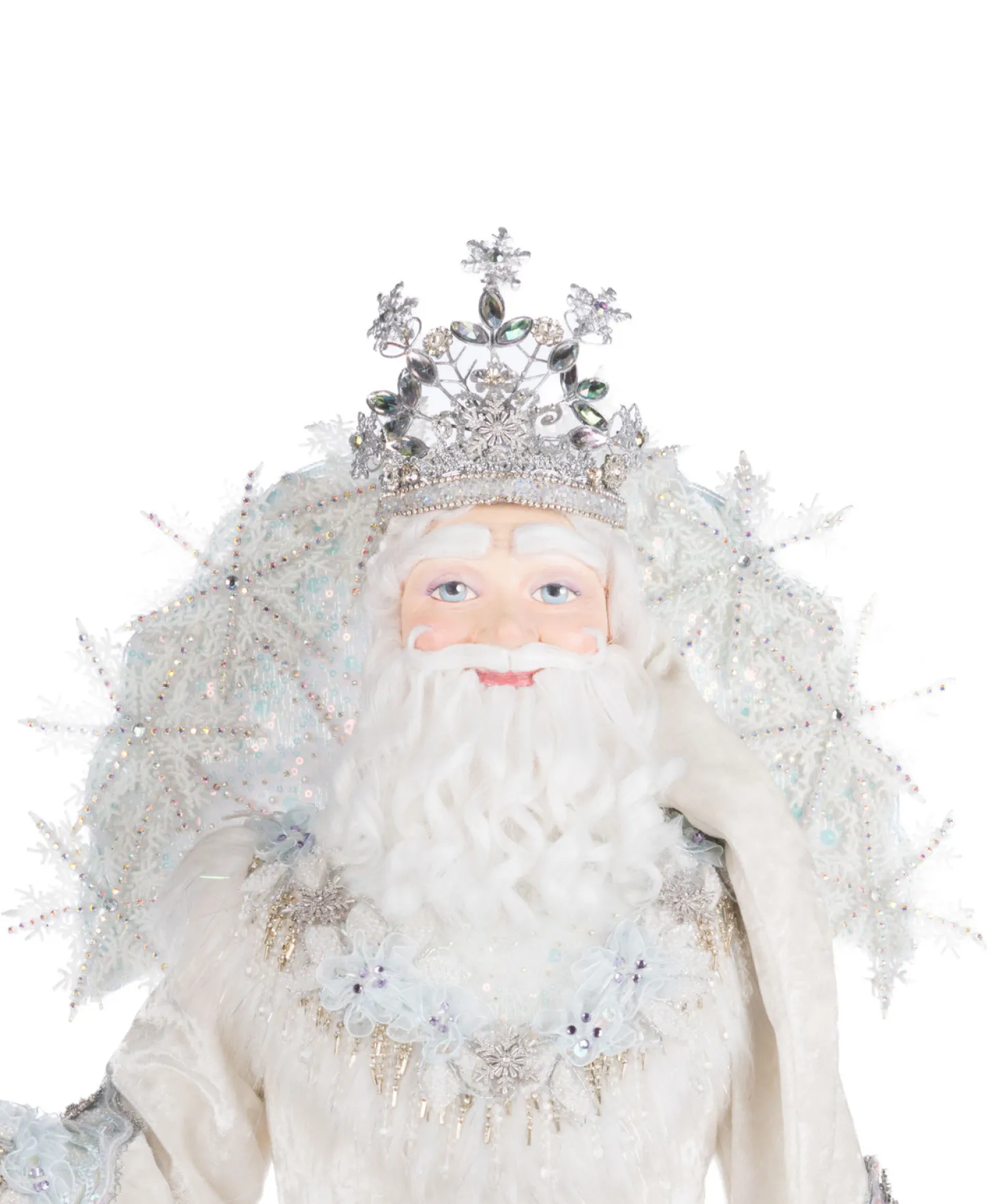 Katherine's Collection 34.5" King Winterfield Of Crystal Kingdom Christmas Home Decor 28-428286