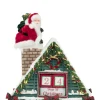 Katherine's Collection 13" Lighted Santa In Chimney Christmas Countdown Decoration 28-428277