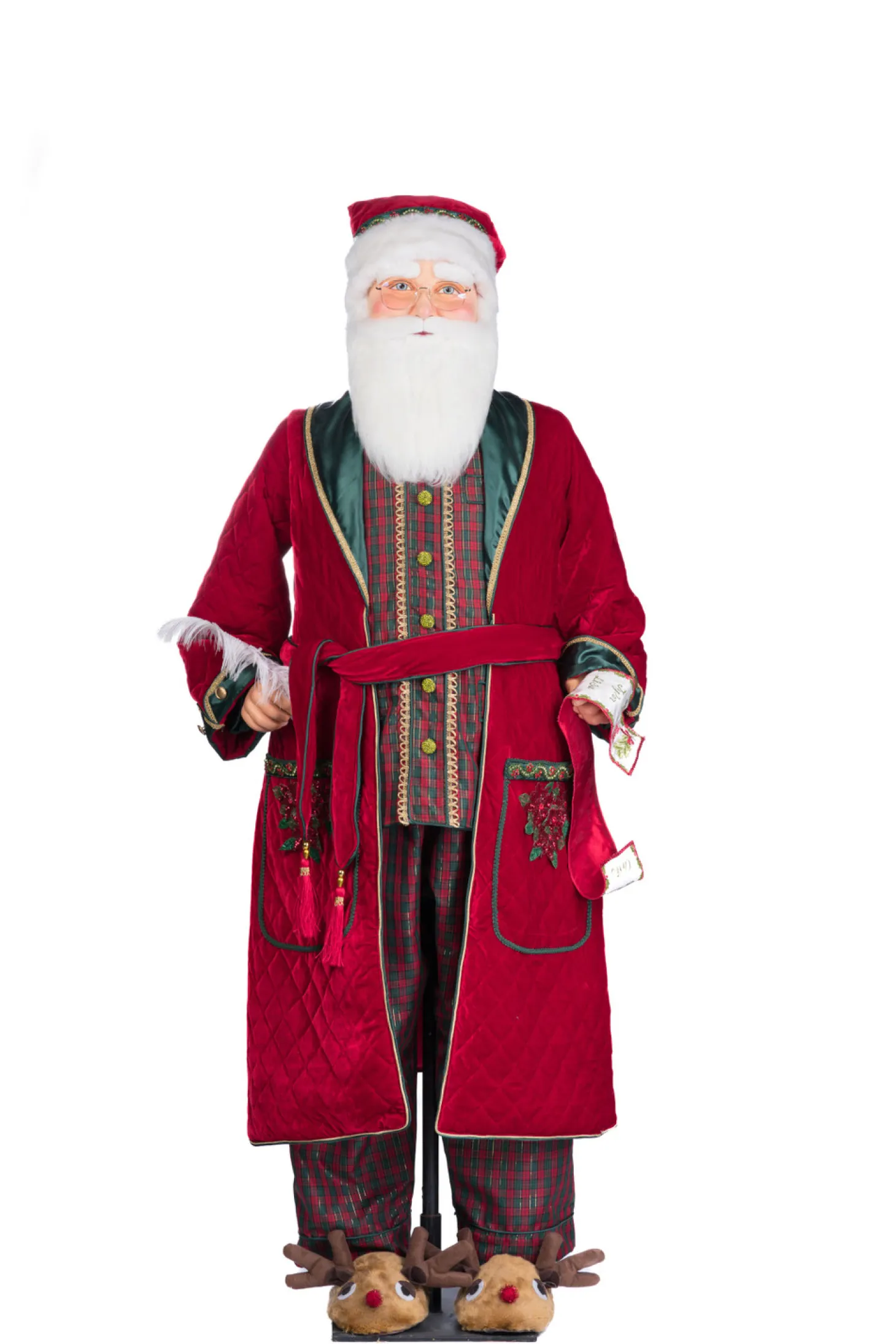Katherine's Collection 70" Life Size Holiday Magic Sweet Dreams Santa Doll Christmas Decoration 28-428414