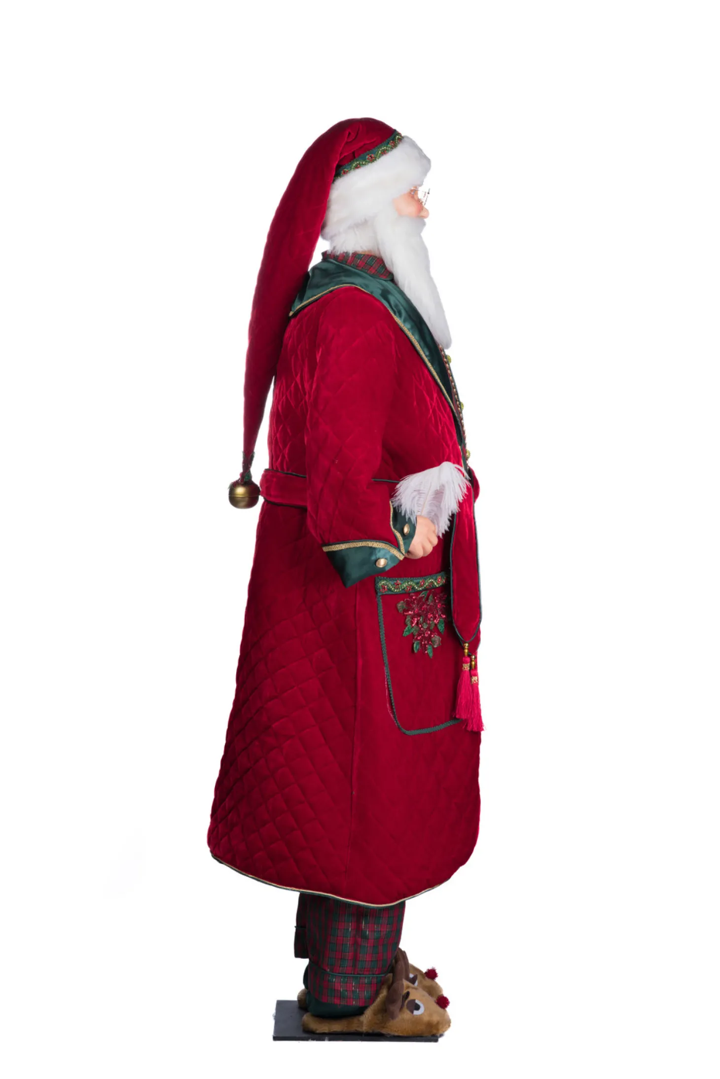 Katherine's Collection 70" Life Size Holiday Magic Sweet Dreams Santa Doll Christmas Decoration 28-428414