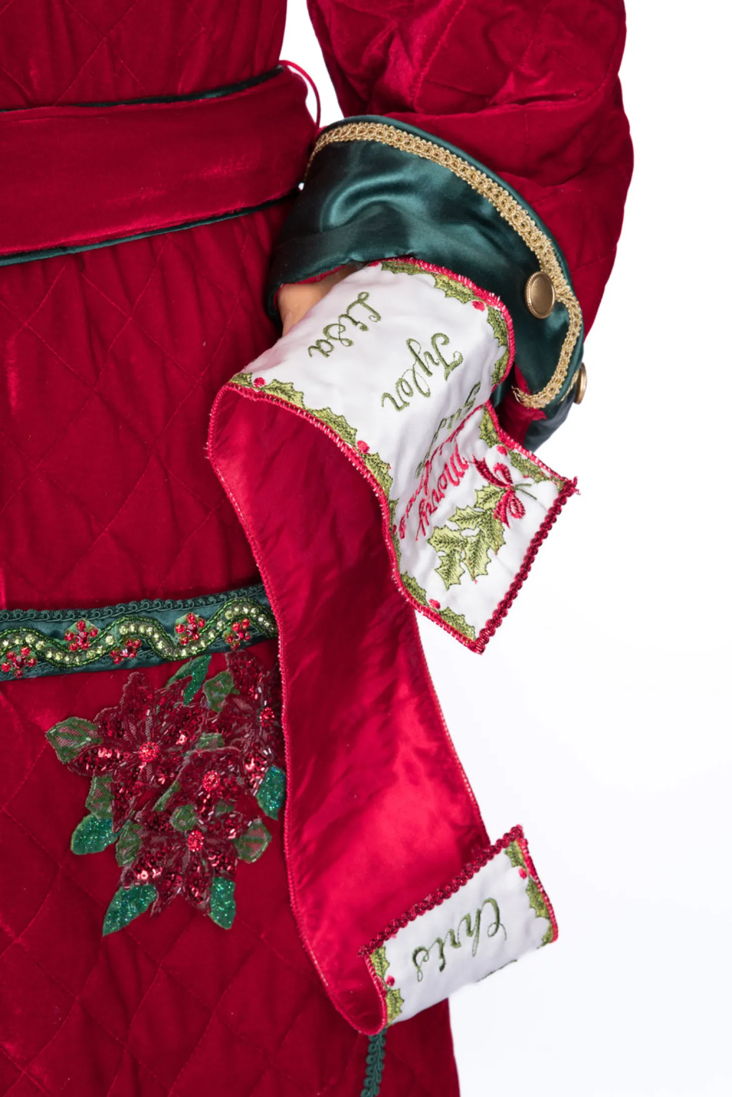 Katherine's Collection 70" Life Size Holiday Magic Sweet Dreams Santa Doll Christmas Decoration 28-428414
