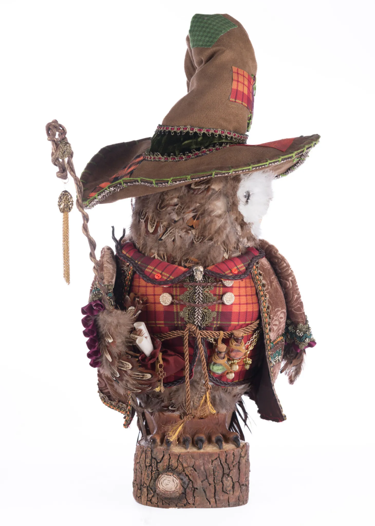 Katherine's Collection 20" Octavius The Owl Warlock Halloween Decoration 28-428175