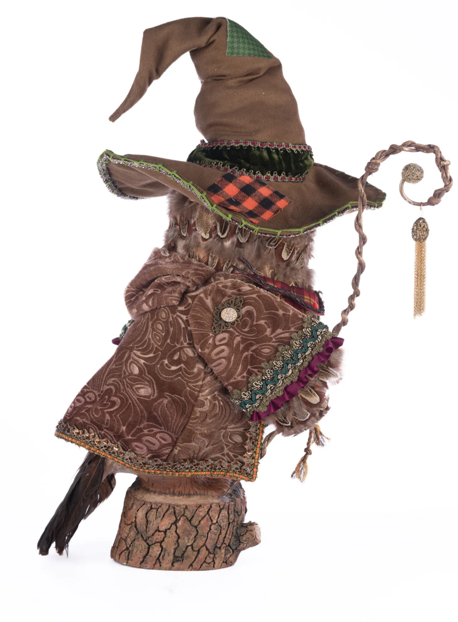Katherine's Collection 20" Octavius The Owl Warlock Halloween Decoration 28-428175
