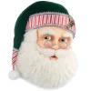 Katherine's Collection 32" Papa Peppermint Santa Wall Mask 28-328040