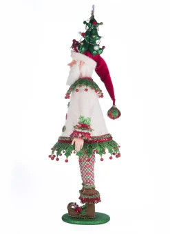 Katherine's Collection 45.5" Papa Winterberry Santa Doll Christmas Decoration 28-428336