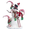 Katherine's Collection 18" Peppermint Palace Elves And Snowman Christmas Figure 28-328818